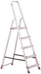 Стремянка алюминиевая бытовая KRAUSE Original Corda 5 ступеней (000729) Стремянка алюминиевая бытовая KRAUSE Original Corda 5 ступеней (000729)